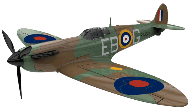 AIRFIX QuickBuild Supermarine Spitfire J6000 Aircraft Model Kit
