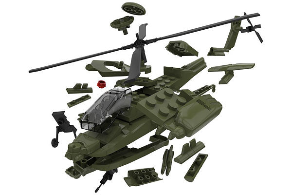 AIRFIX QuickBuild Apache Helicopter J6004 Aircraft Model Kit