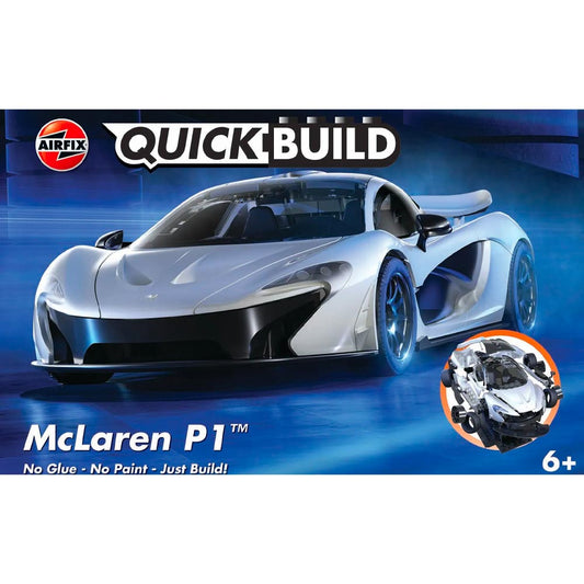 Airfix J6028 QUICKBUILD McLaren P1 - White Model Kit