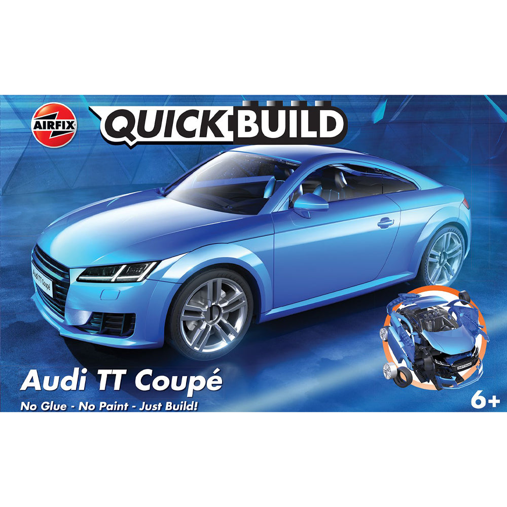 Airfix J6054 QUICKBUILD Audi TT Coupe - Blue Model Kit