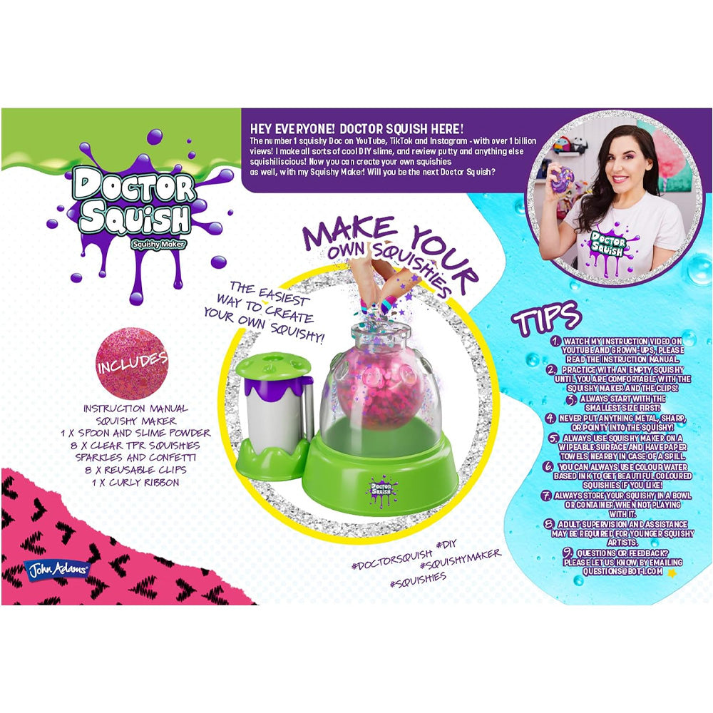 Doctor Squish - Squishy Maker Craft Toy John Adams Age 8+