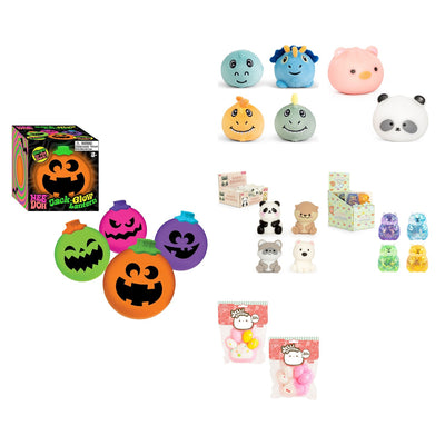 NeeDoh Jack-Glow Lantern Cute Critters Bundle