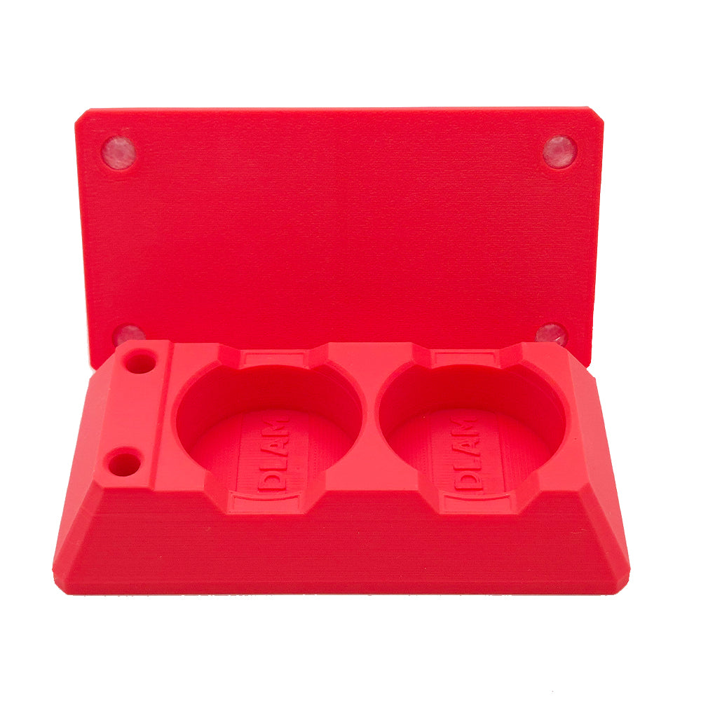 Jadlam 3D Printed 10ml Tamiya Paint Double Holder (Red)