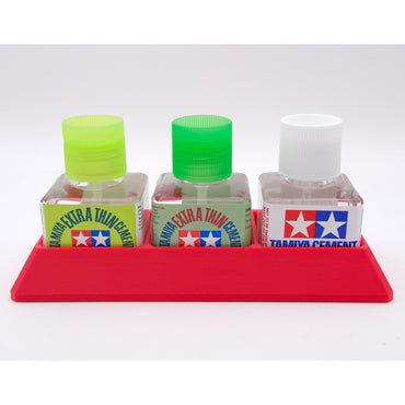 Jadlam 3D Printed Tamiya Cement Triple Bundle with Holder