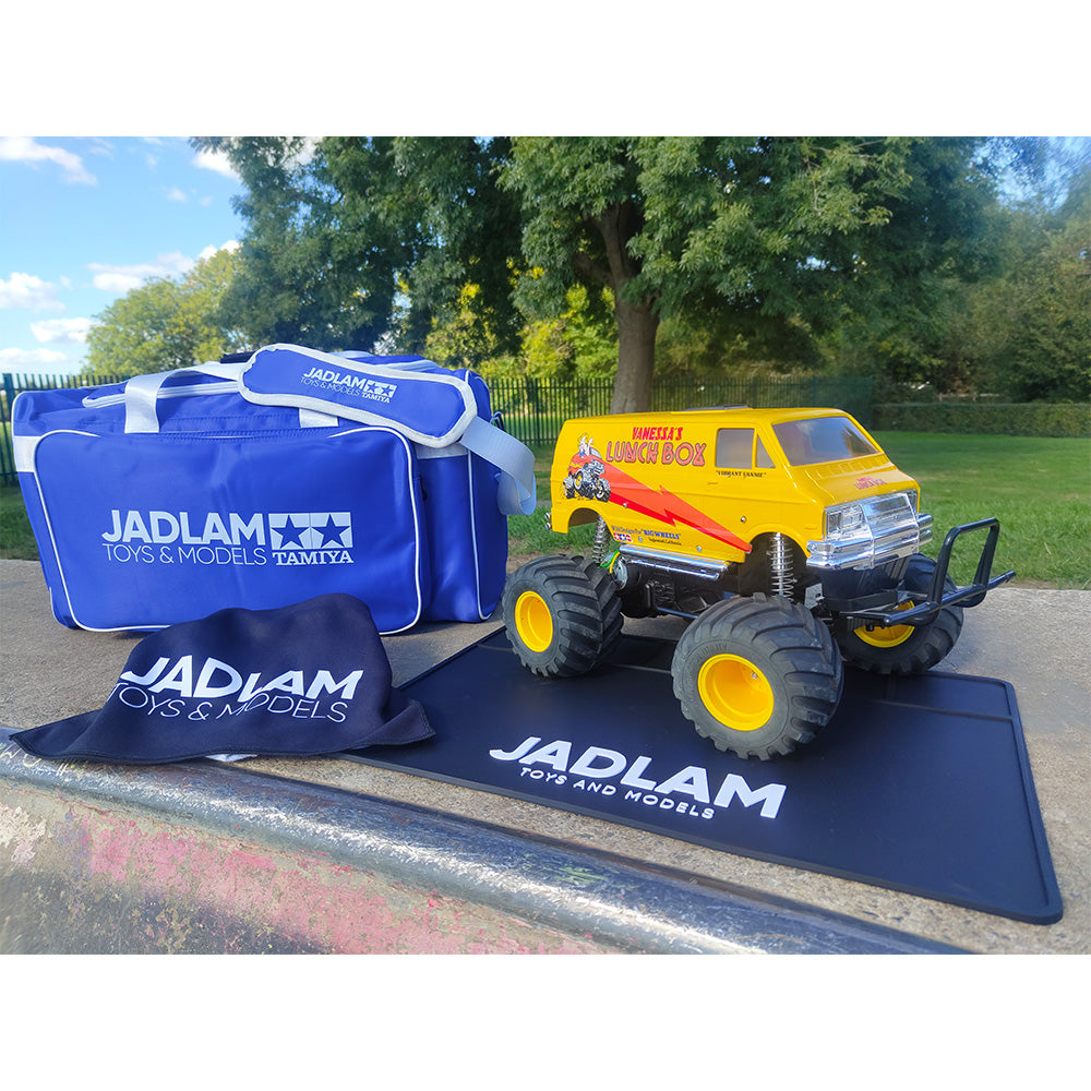 Jadlam TAMIYA RC Car Carry Bag Holdall 1/10 - Blue