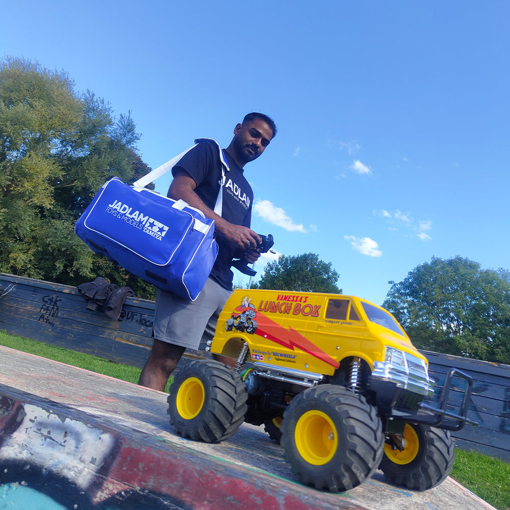 Jadlam TAMIYA RC Car Carry Bag Holdall 1/10 - Blue