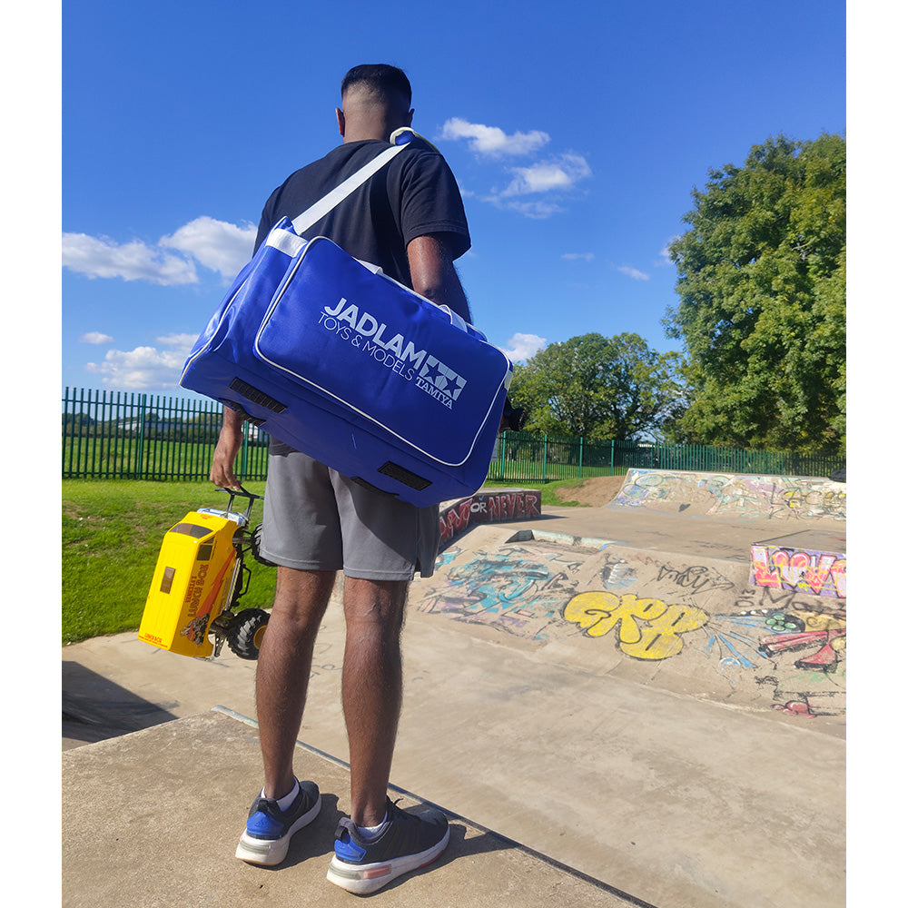 Jadlam TAMIYA RC Car Carry Bag Holdall 1/10 - Blue