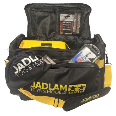 Jadlam TAMIYA RC Car Carry Bag Holdall 1/10 - Black/Yellow