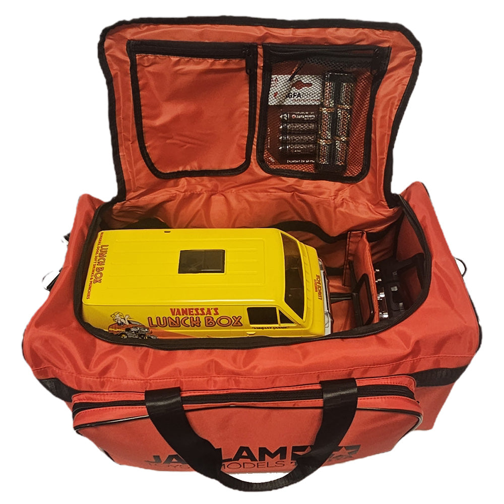 Jadlam TAMIYA RC Car Carry Bag Holdall 1/10 - Red