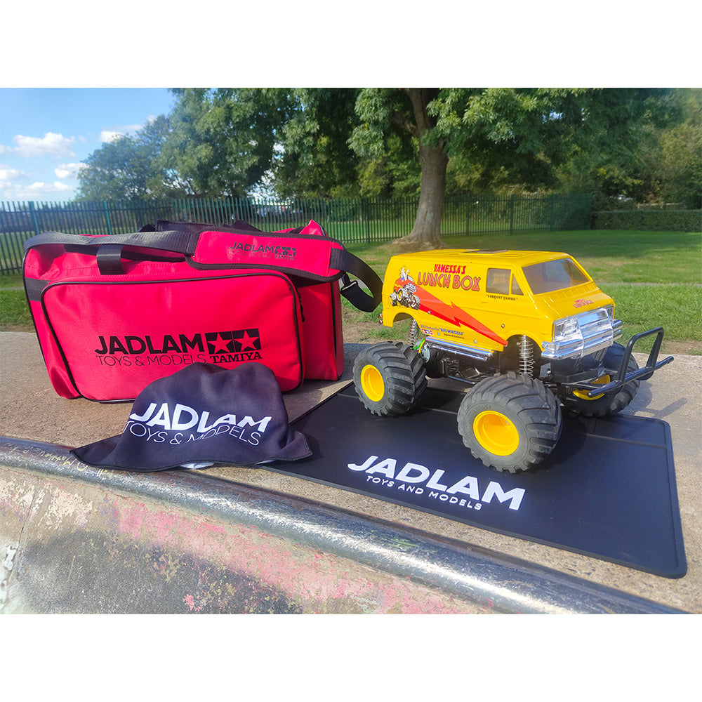Jadlam TAMIYA RC Car Carry Bag Holdall 1/10 - Red