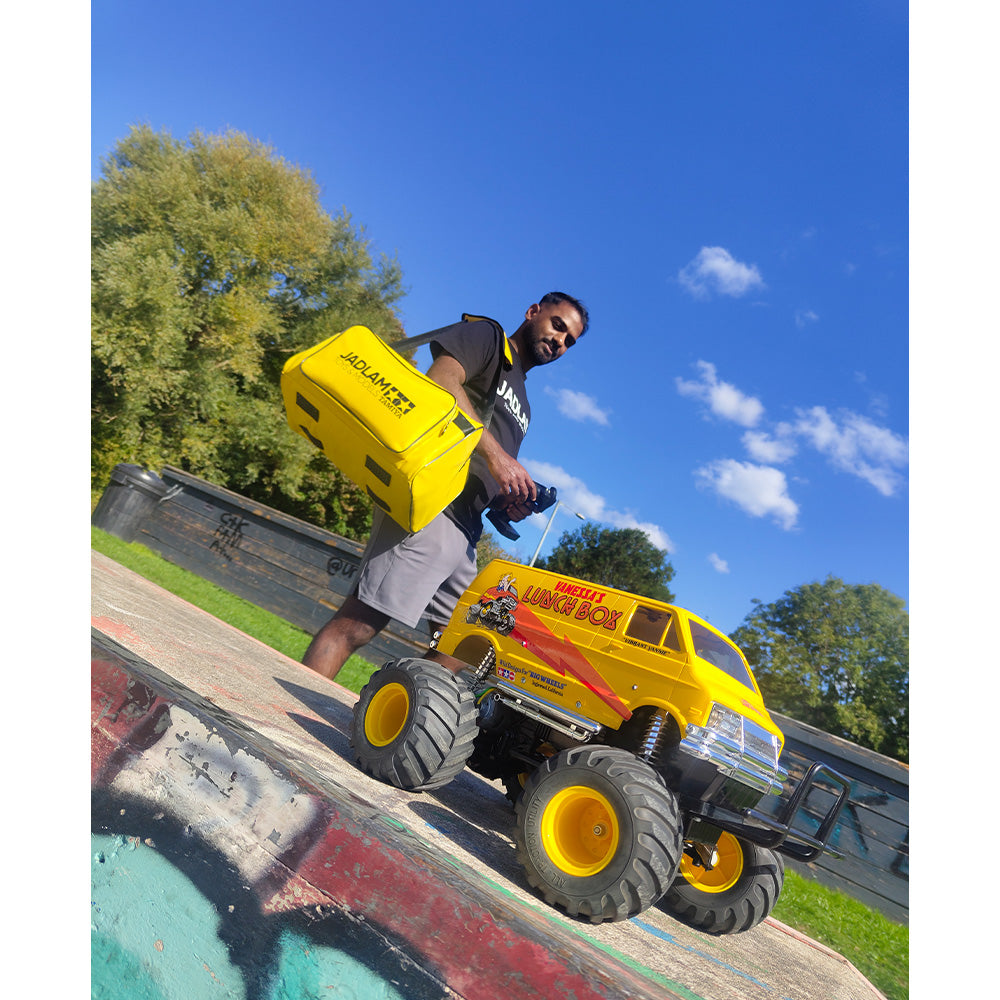 Jadlam TAMIYA RC Car Carry Bag Holdall 1/10 - Yellow