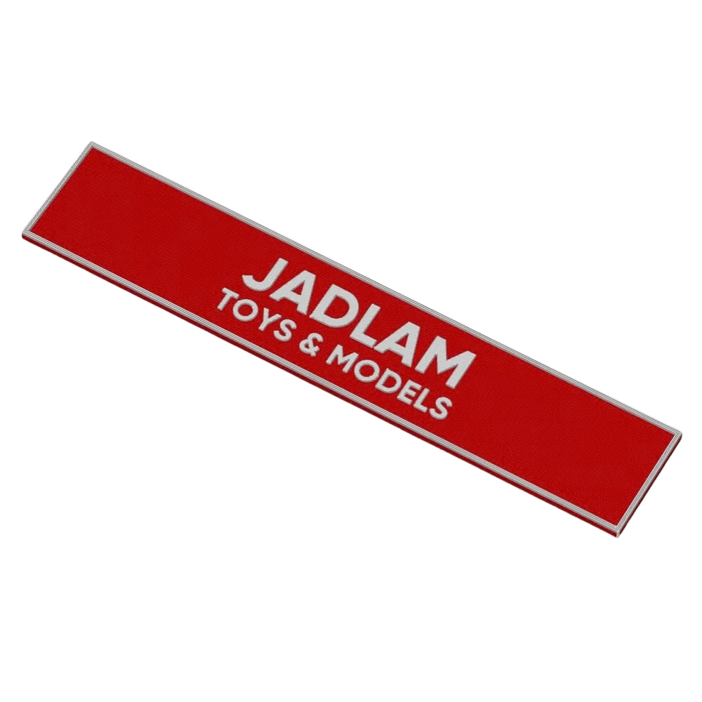 Jadlam Toys & Models Sign for Academy Model Shop Kit