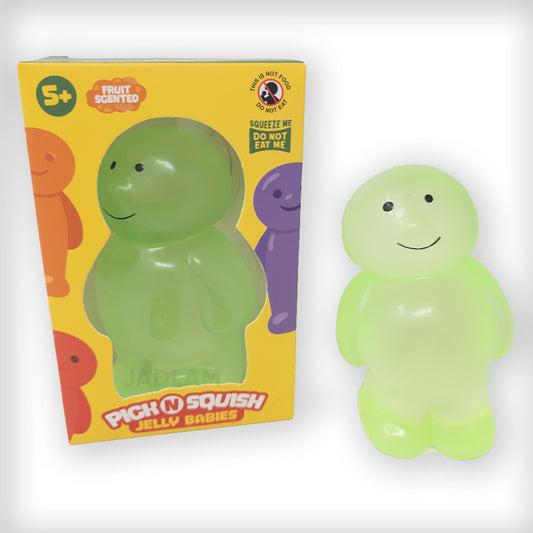 Pick N Squish Jelly Babies Fruit Scented Squishy Stress Relief Sensory Toy