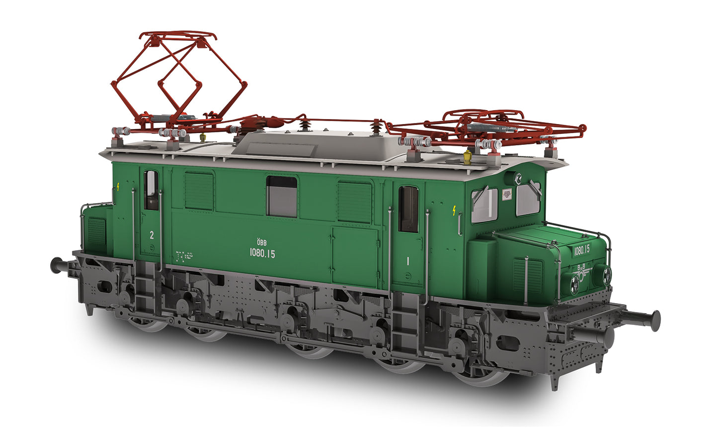 Jagerndorfer OBB Rh1080 15 Electric Locomotive III (~AC) JC11300 HO Gauge