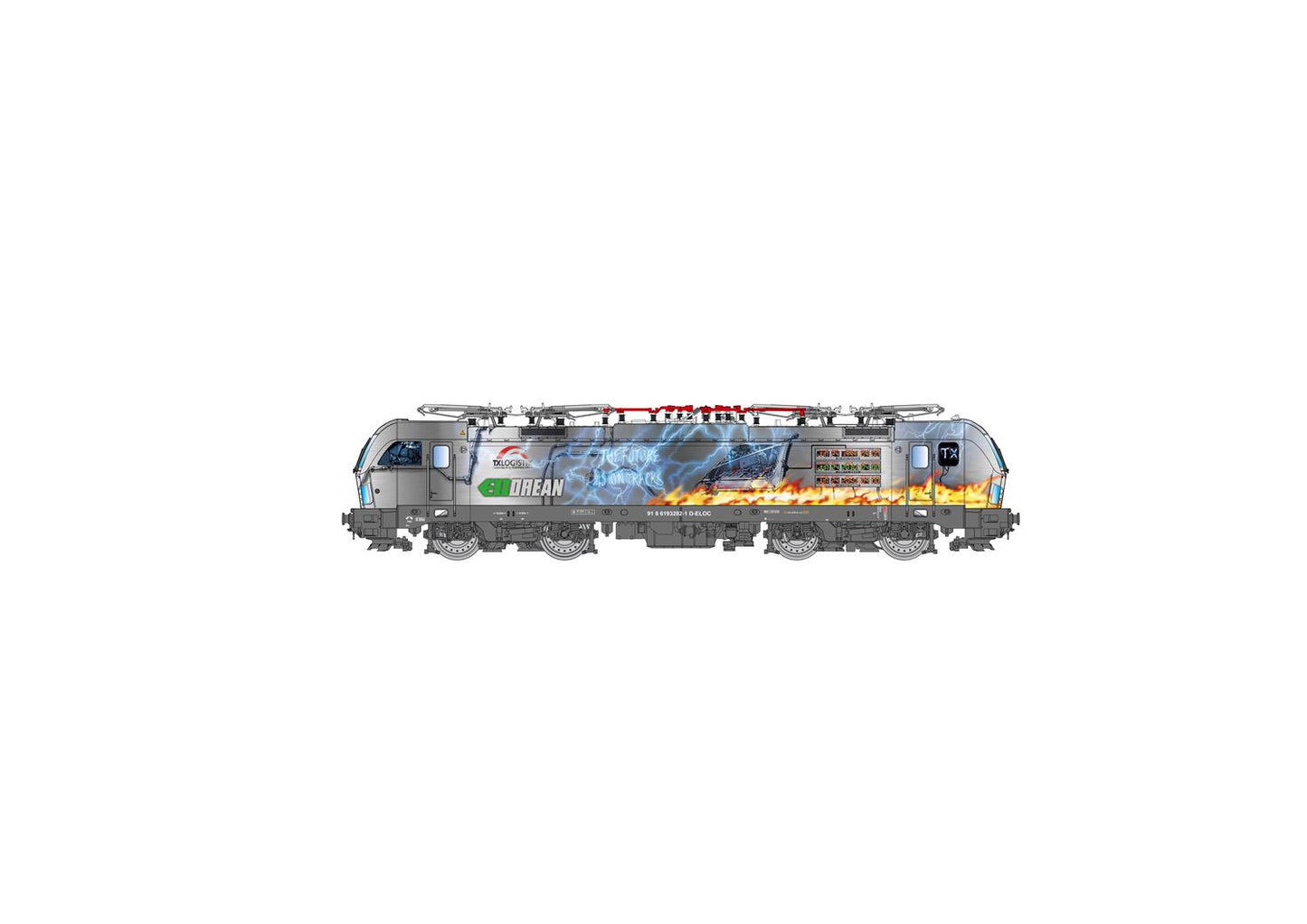Jagerndorfer TXL Rh1293 Electric Locomotive VI (~AC) JC17030 HO Gauge