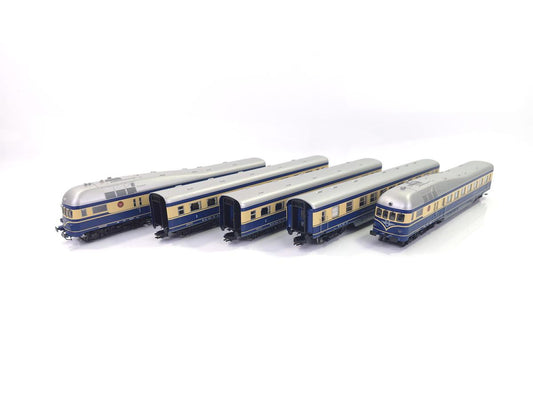 Jagerndorfer OBB Rh5045 Vindobona 5 Car DMU III JC25500 HO Gauge