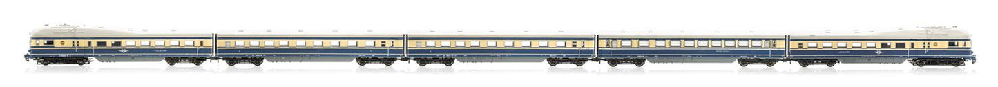 Jagerndorfer OBB Rh5045 Vindobona 5 Car DMU III (DCC-Sound) JC25502 HO Gauge