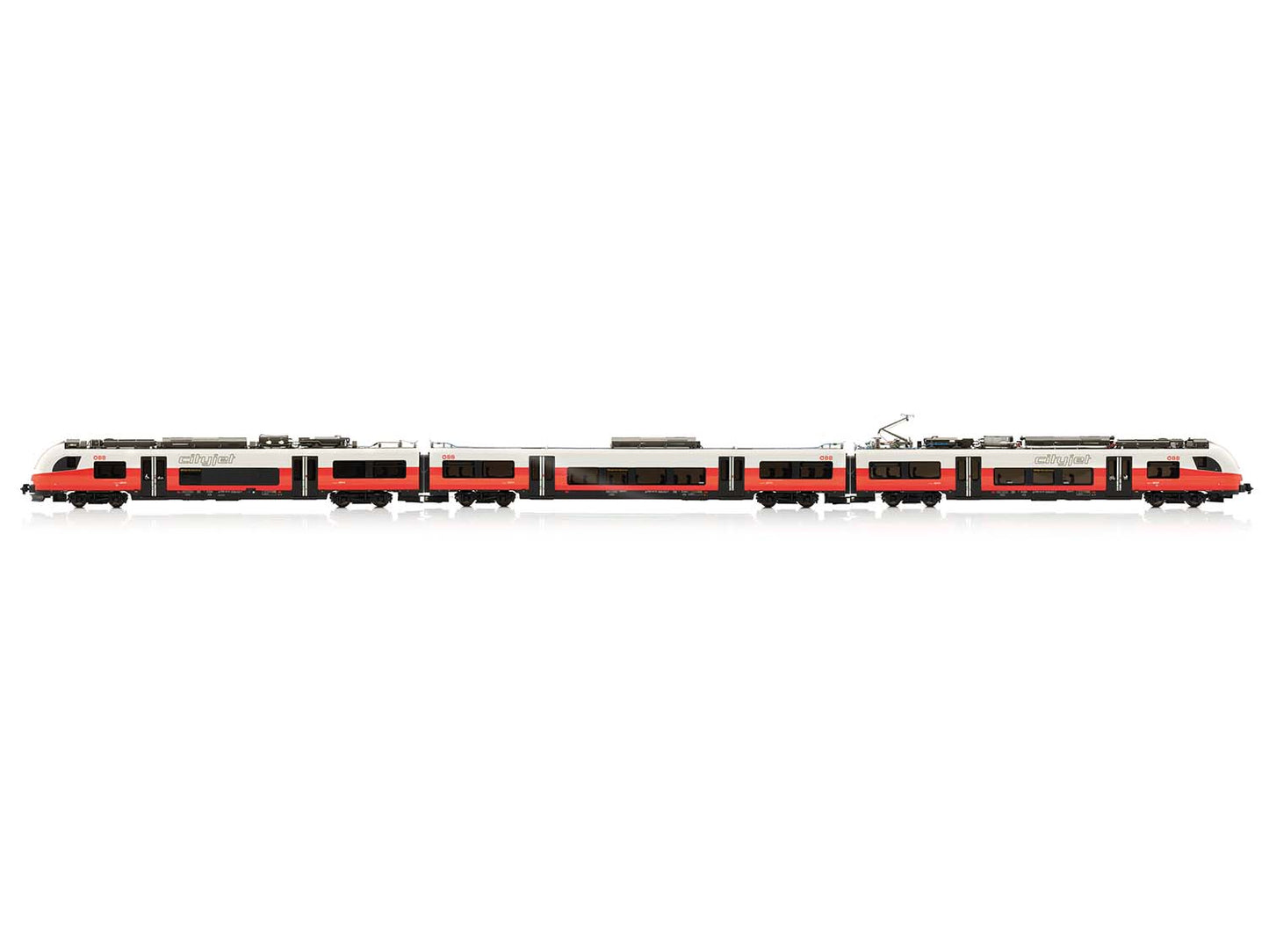 Jagerndorfer OBB Cityjet Rh4746.090 3 Car EMU VI JC47600 HO Gauge