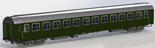 Jagerndorfer OBB UIC-X 2nd Class Coach Lighting Kit JC50003 HO Gauge