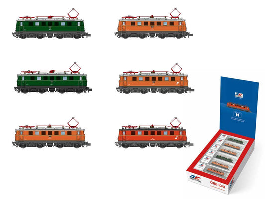 Jagerndorfer OBB Rh1041 Electric Locomotive 12pc Retailer Pack  JC60600 N Gauge