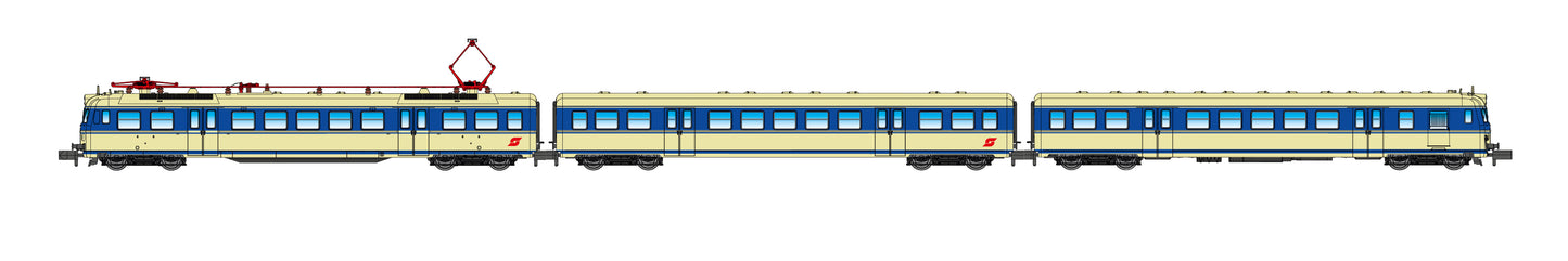 Jagerndorfer OBB Rh4030 239 3 Car EMU IV (DCC-Sound) JC73022 N Gauge
