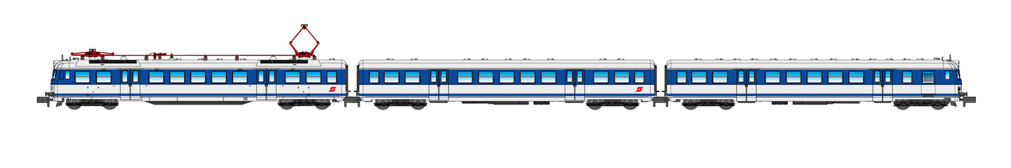 Jagerndorfer OBB Rh4030.104 3 Car EMU IV JC73030 N Gauge