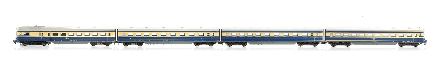 Jagerndorfer OBB 5145 Miramare Blauer Blitz 4 Car DMU III JC75410 N Gauge