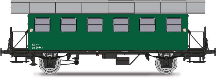 Jagerndorfer OBB BiH Coach Set (3) III JC77100 HO Gauge