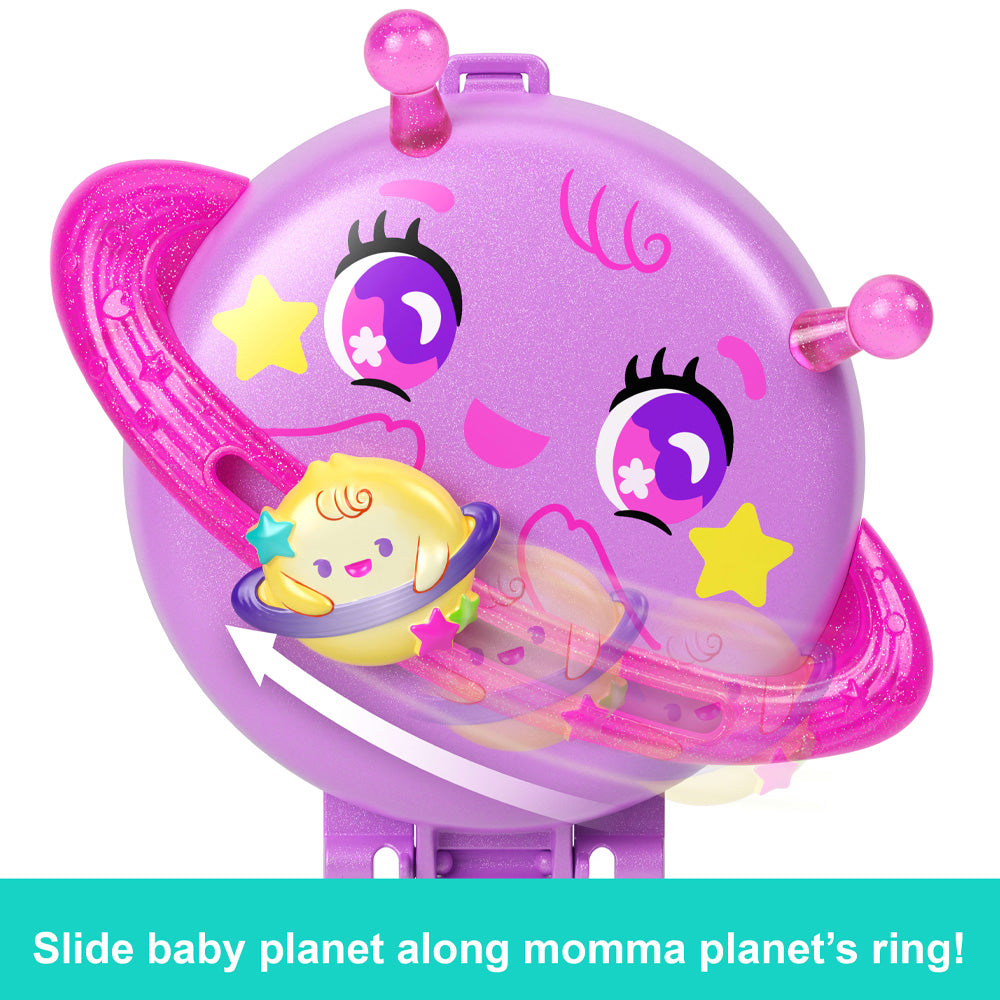 Polly Pocket Planet Polly Compact Micro Doll Playset Age 4+ Mattel JCB18