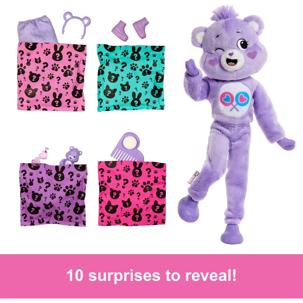 Barbie Cutie Reveal Care Bears Doll Age 3+ Mattel JCN94
