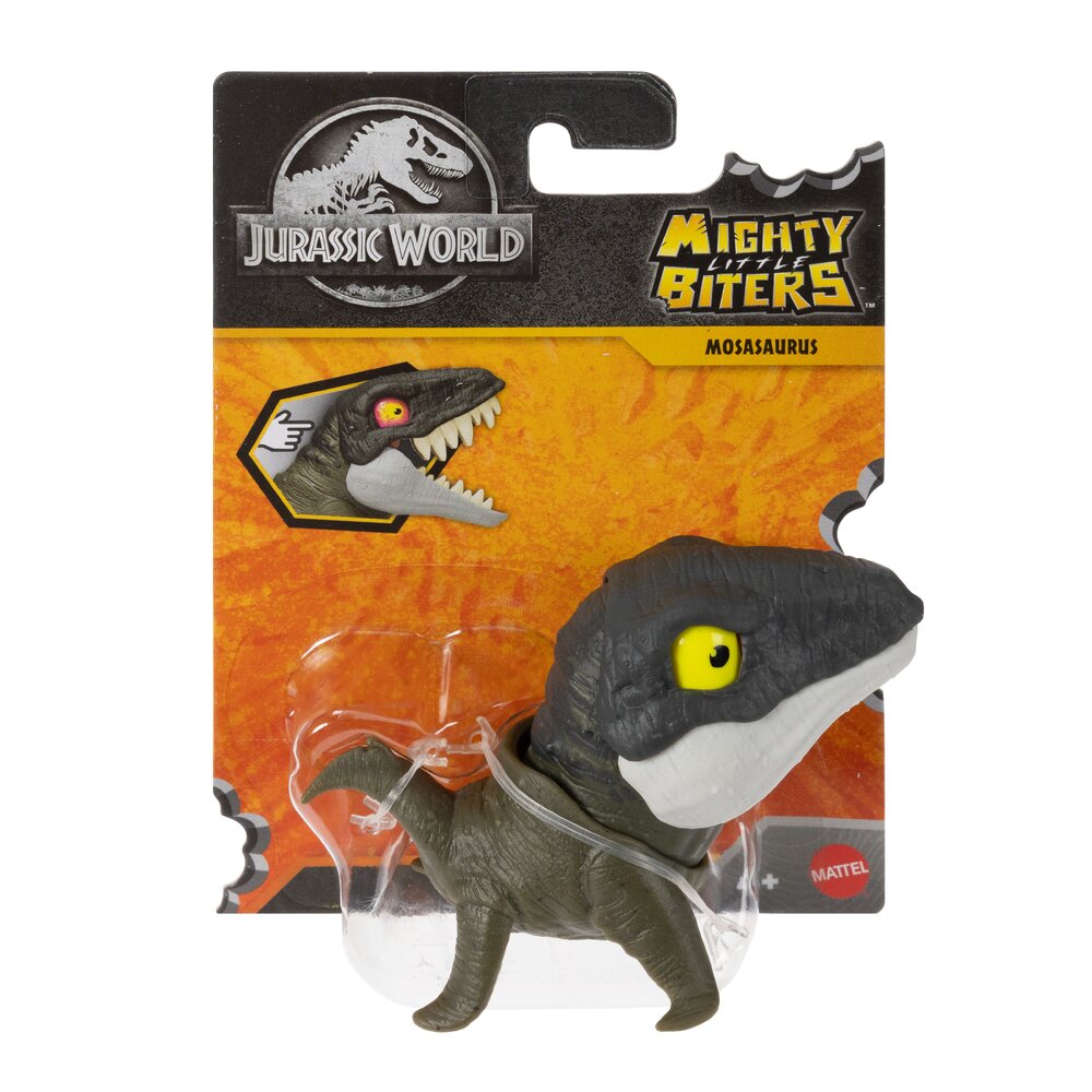 Jurassic World: Mighty Little Biters - Mosasaurus Dinosaur Toy Mattel JFC94