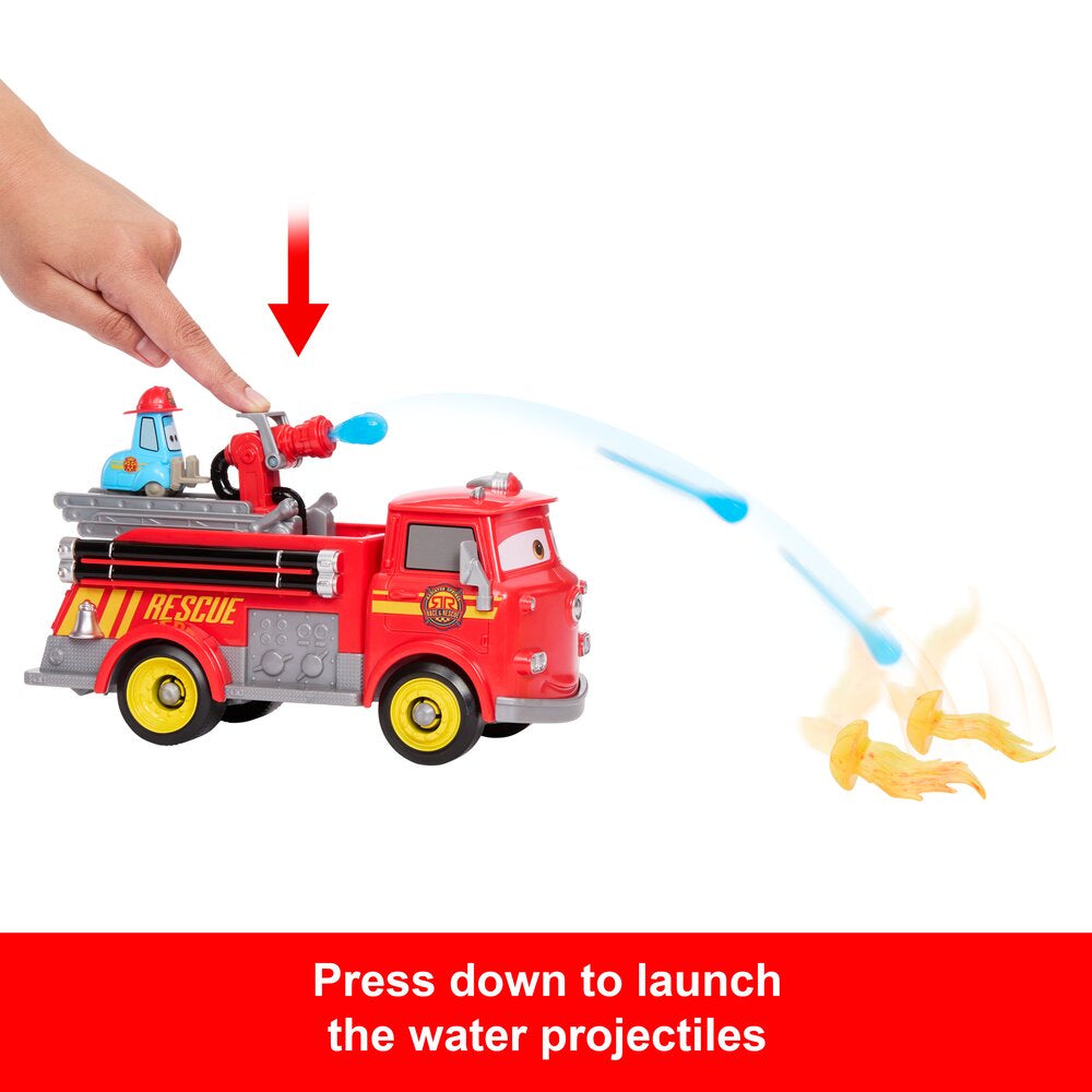 Disney Pixar Cars Race & Rescue Red & Guido Playset Age 3+ Mattel JFL54