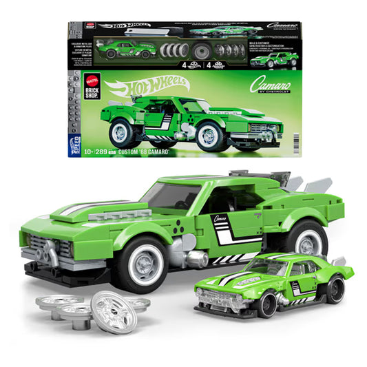 Mattel Brick Shop Hot Wheels Speed Custom '68 Camaro 289pcs JFT16