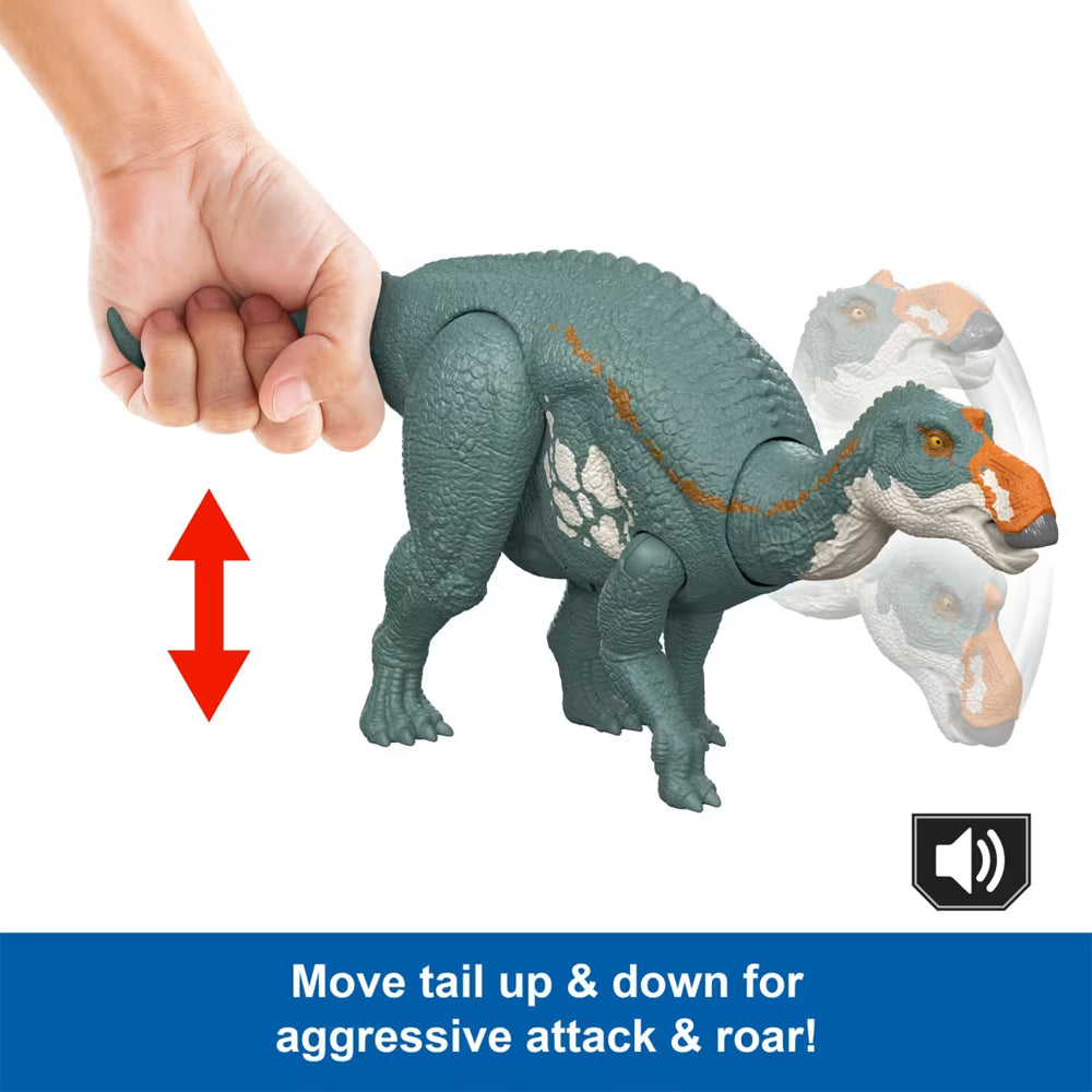 Jurassic World Rebirth: Maiasaura Wild Roar Dinosaur Toy JGC82