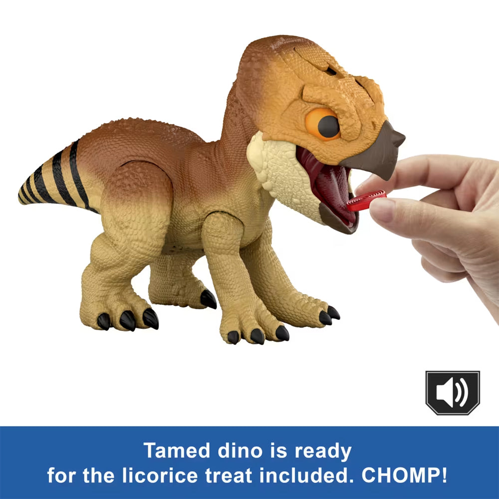 Jurassic World Rebirth: Aquilops 'Dolores' Interactive Dinosaur Toy Mattel JGC01