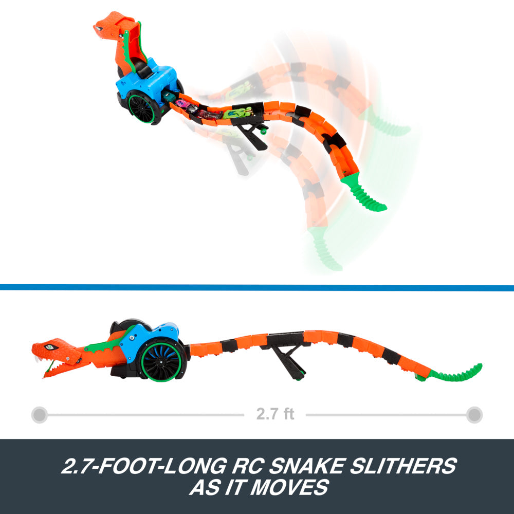 Hot Wheels Let's Race Slither N Strike Snake RC