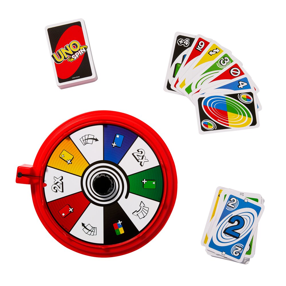 UNO Spin Card Game Mattel