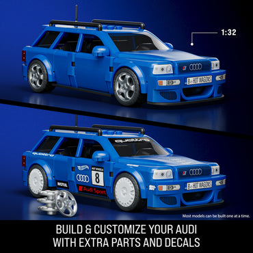 Mattel Brick Shop Hot Wheels Speed '94 Audi Avant RS2 253pcs JGR28