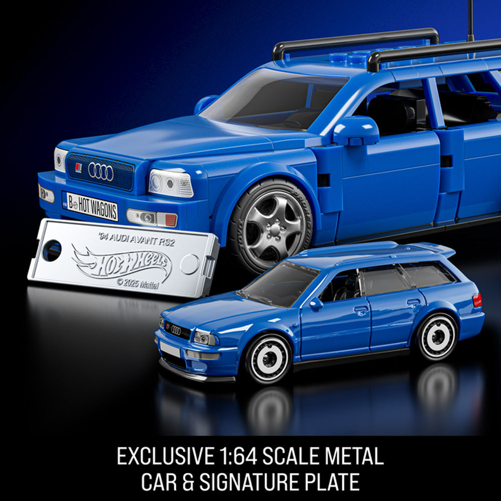 Mattel Brick Shop Hot Wheels Speed '94 Audi Avant RS2 253pcs JGR28