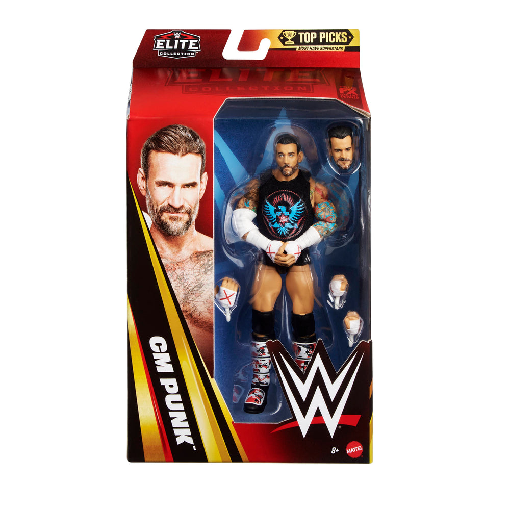 WWE Elite Collection: Top Picks - CM Punk 6" Figure Mattel JHV13