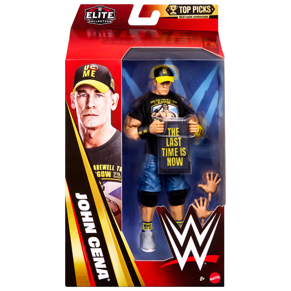 WWE Elite Top Picks W3 - John Cena 6" Figure Mattel JHV15
