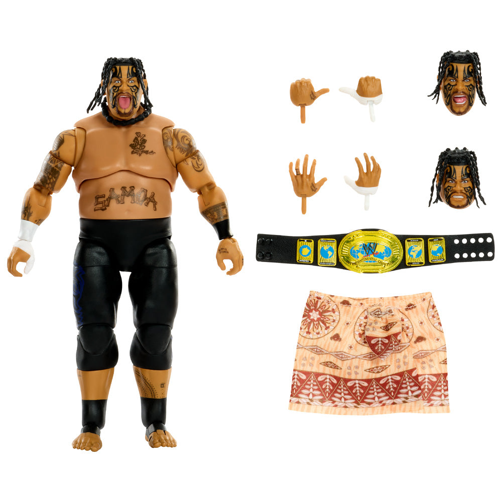 WWE Ultimate Edition: Umaga 6" Figure S29 Mattel JHV91