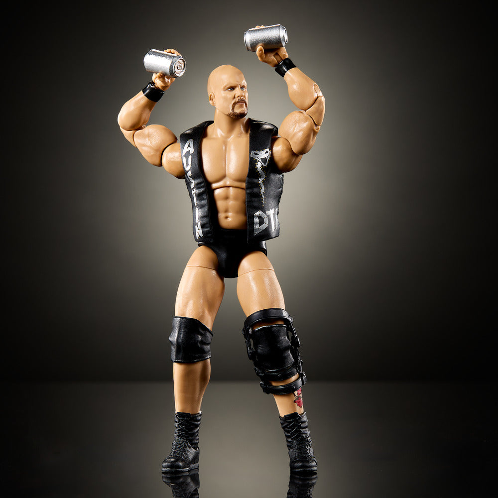 WWE Ultimate Edition: Stone Cold Steve Austin 6" Figure Age 8+ Mattel JHW02