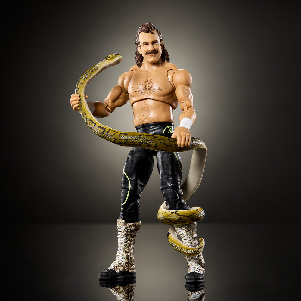WWE Ultimate Edition: Jake Roberts 6" Action Figure Age 8+ Mattel JHW04 - image 3