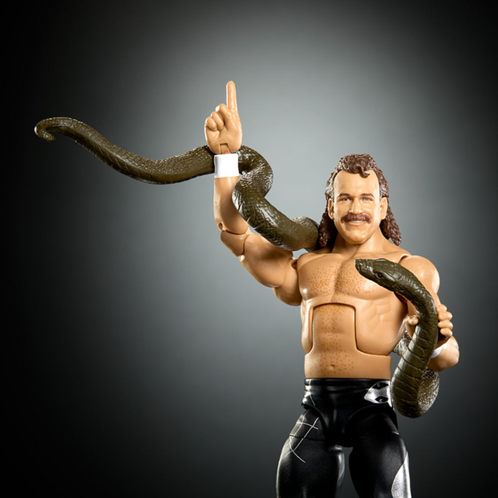WWE Elite: Wrestlemania - Jake Roberts 6" Wrestling Figure Mattel JHX78