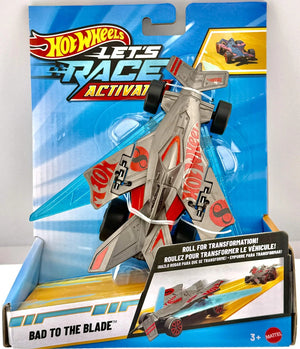 Hot Wheels Let's Race 2026 Bad to the Blade 1:32 Vehicle Age 3+ Mattel JJX18