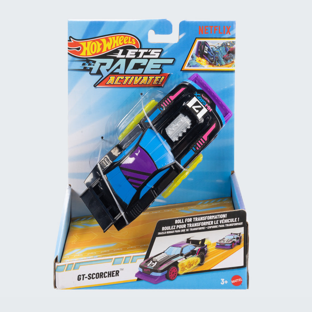 Hot Wheels Let's Race Activate! GT-Scorcher 1:32 Toy Car