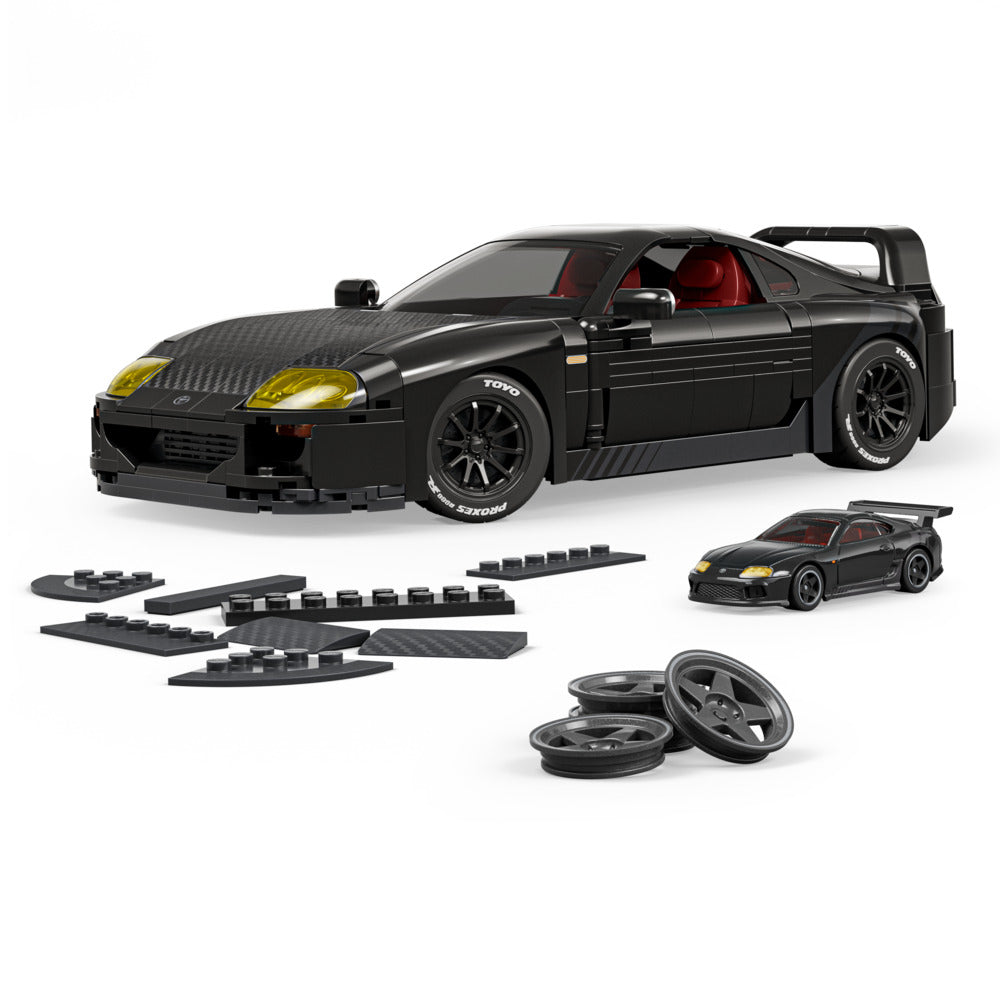 Mattel Brick Shop Hot Wheels Elite: Toyota Supra MKIV 824pcs JKG40