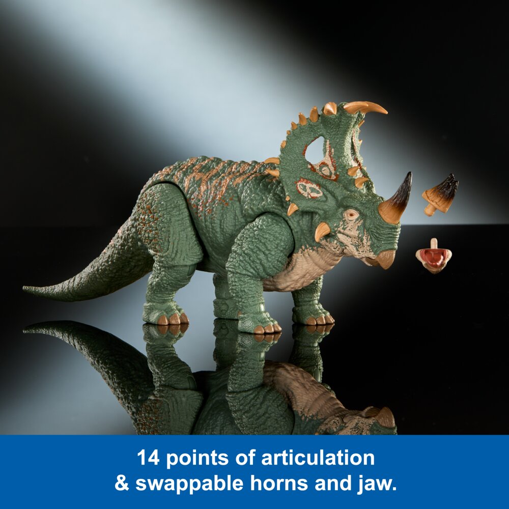 Jurassic World Hammond Collection Sinoceratops Figure Age 8+ Mattel JKG88