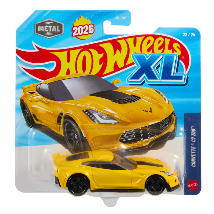 Hot Wheels XL Corvette C7 Z06 1:43 Diecast Car JLJ49